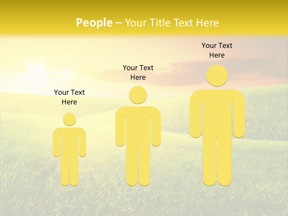 Idyllic Dark Foliage PowerPoint Template