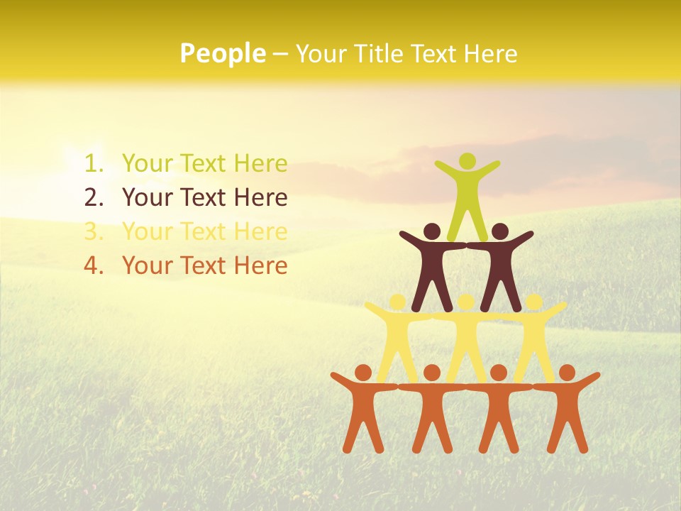 Idyllic Dark Foliage PowerPoint Template