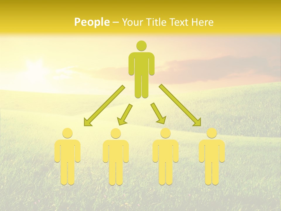 Idyllic Dark Foliage PowerPoint Template