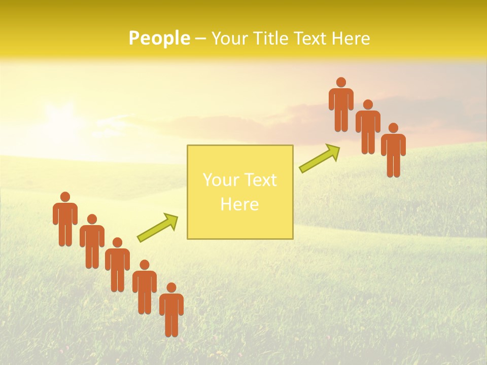 Idyllic Dark Foliage PowerPoint Template