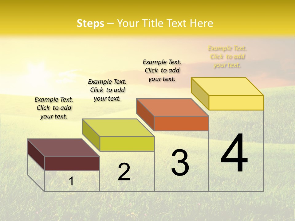 Idyllic Dark Foliage PowerPoint Template