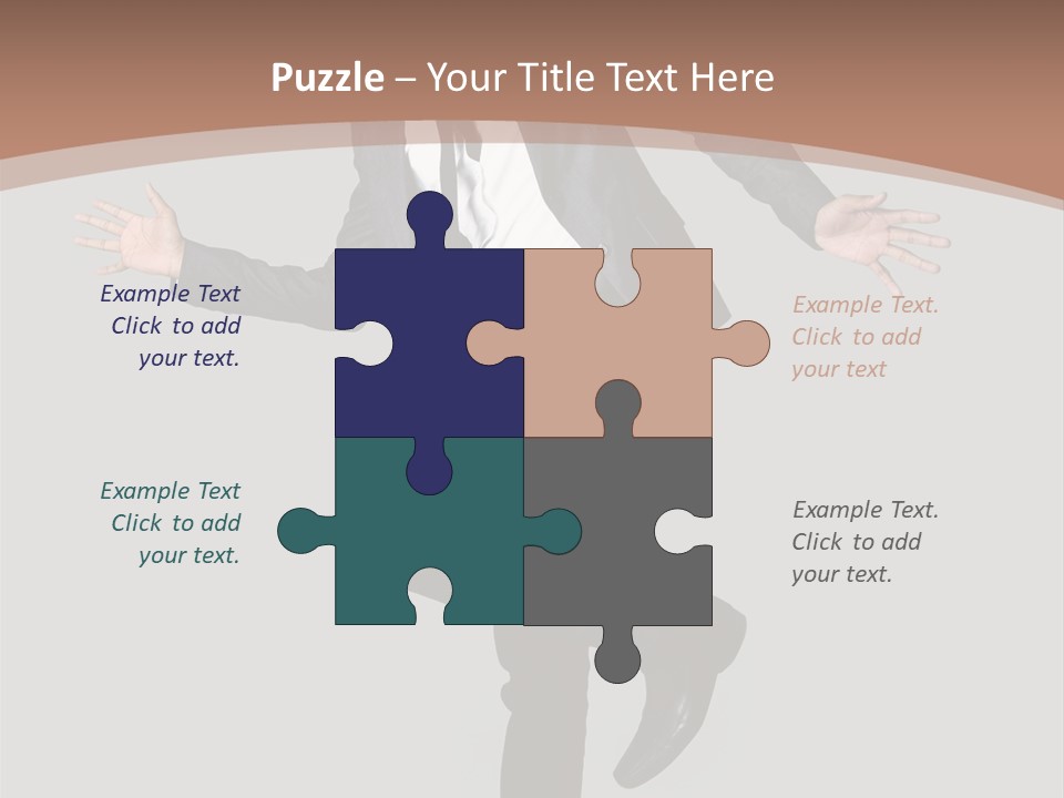 Young Masculine Business PowerPoint Template