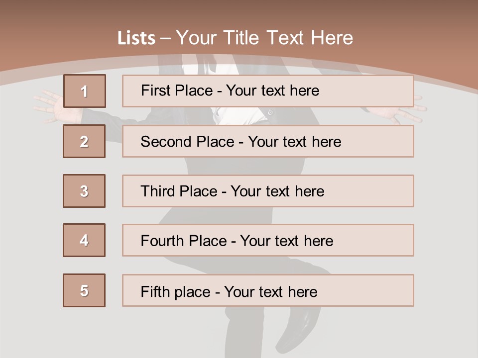 Young Masculine Business PowerPoint Template