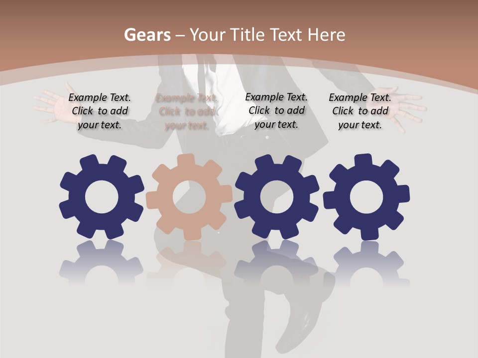 Young Masculine Business PowerPoint Template