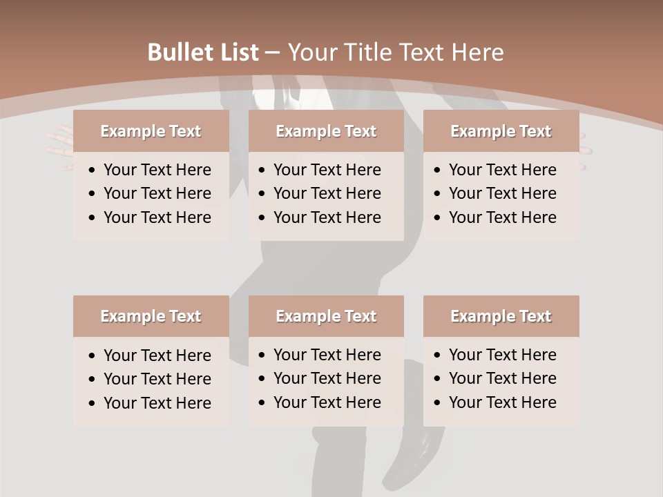 Young Masculine Business PowerPoint Template