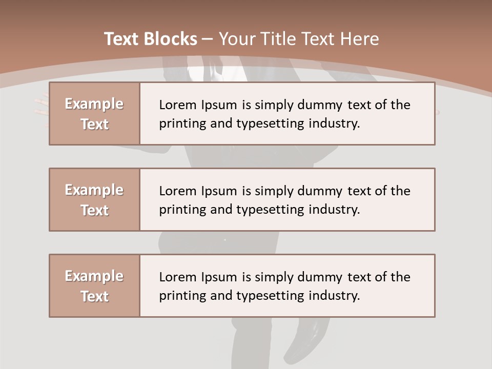 Young Masculine Business PowerPoint Template