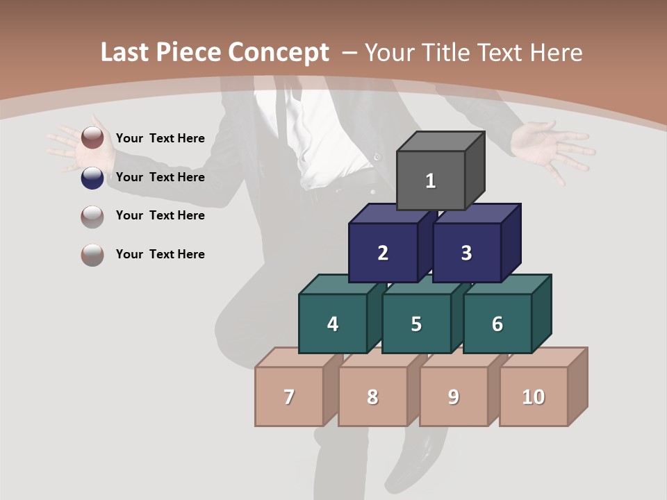 Young Masculine Business PowerPoint Template