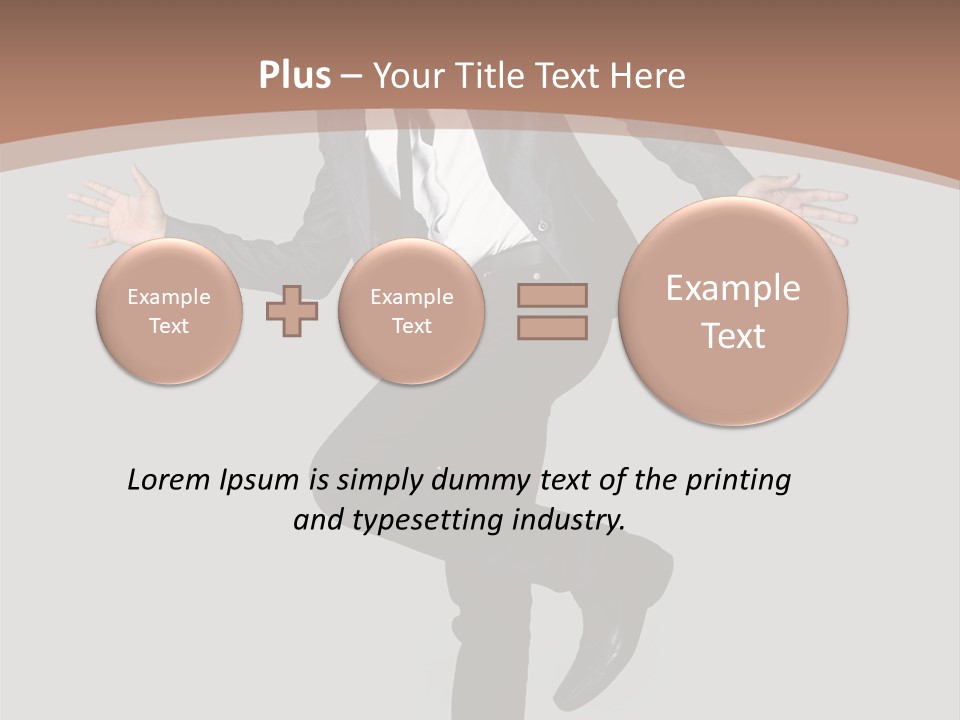 Young Masculine Business PowerPoint Template