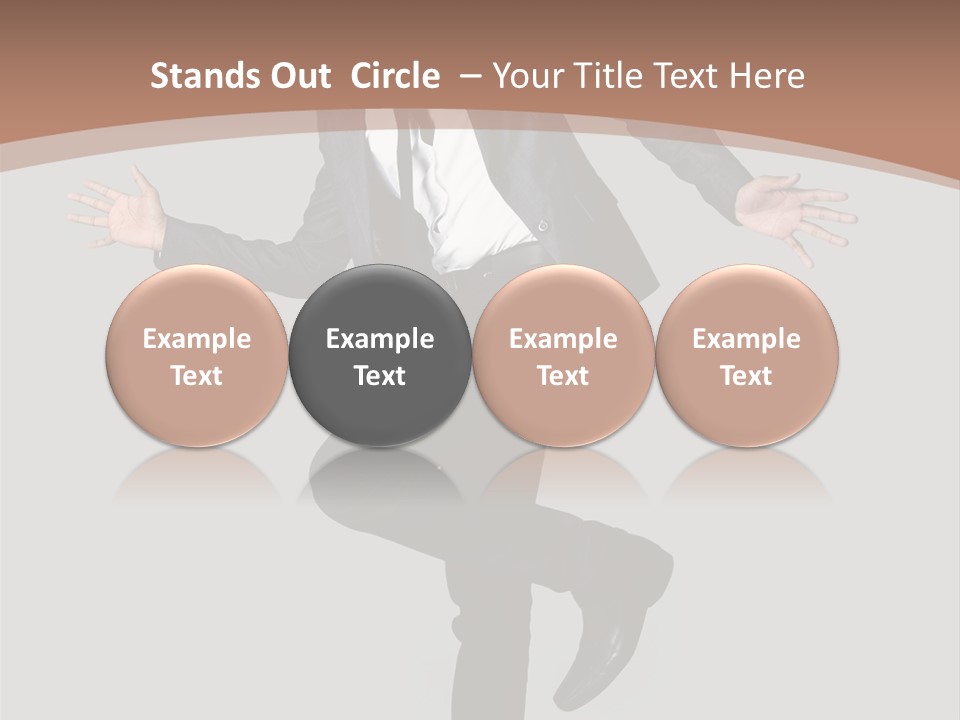 Young Masculine Business PowerPoint Template