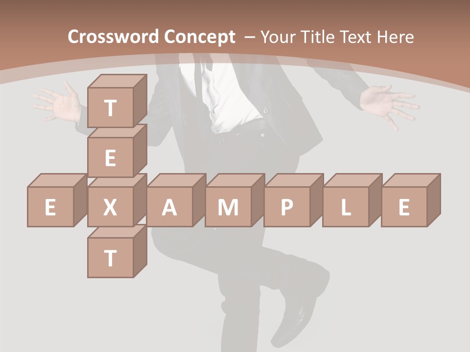 Young Masculine Business PowerPoint Template