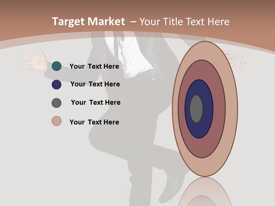 Young Masculine Business PowerPoint Template