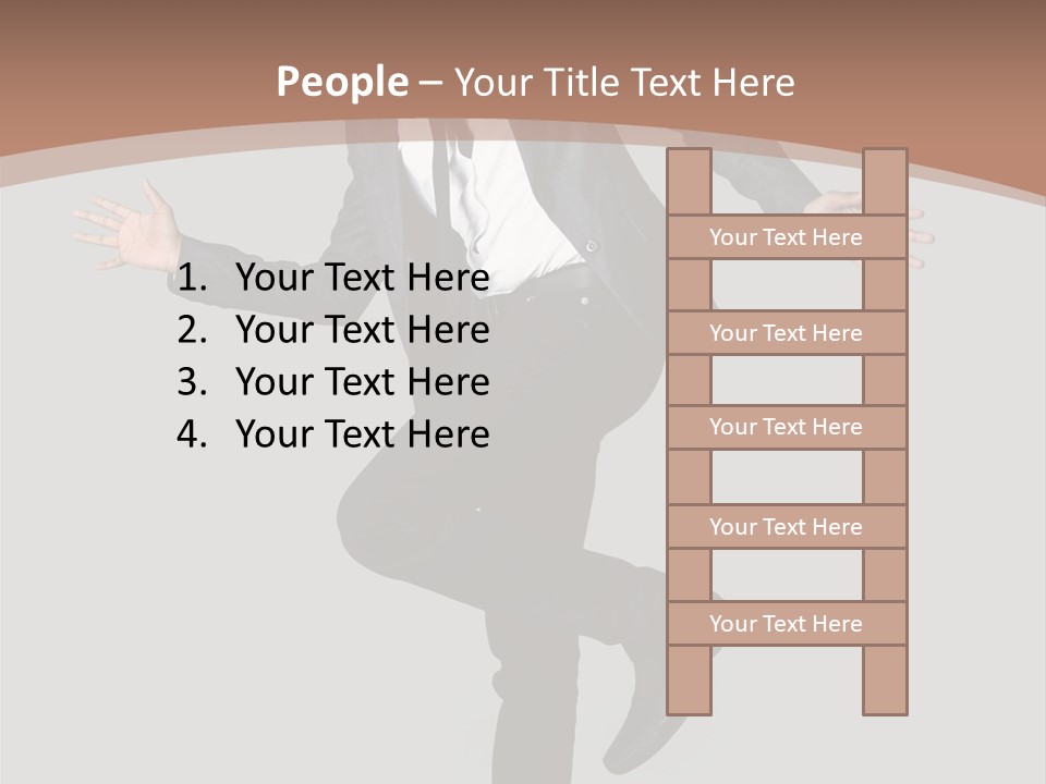 Young Masculine Business PowerPoint Template