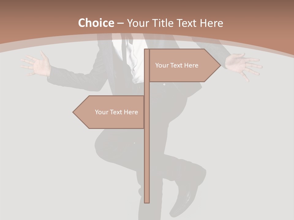 Young Masculine Business PowerPoint Template