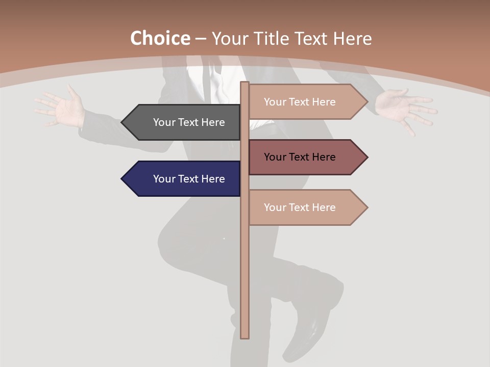 Young Masculine Business PowerPoint Template