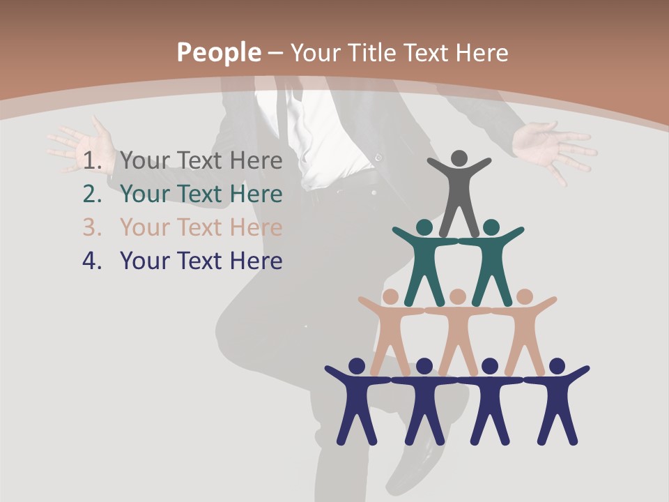 Young Masculine Business PowerPoint Template