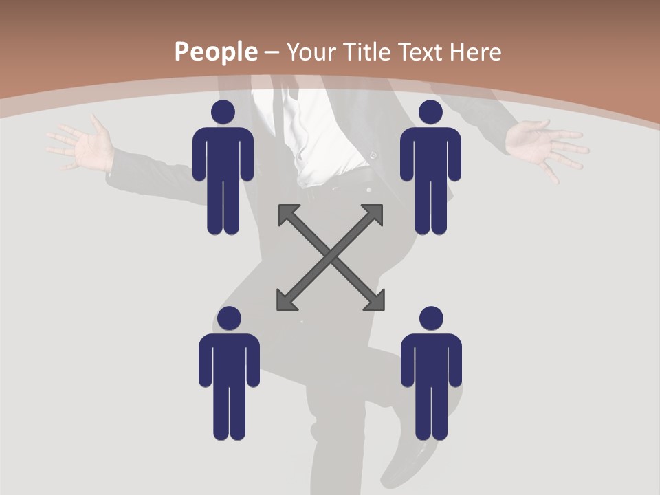 Young Masculine Business PowerPoint Template