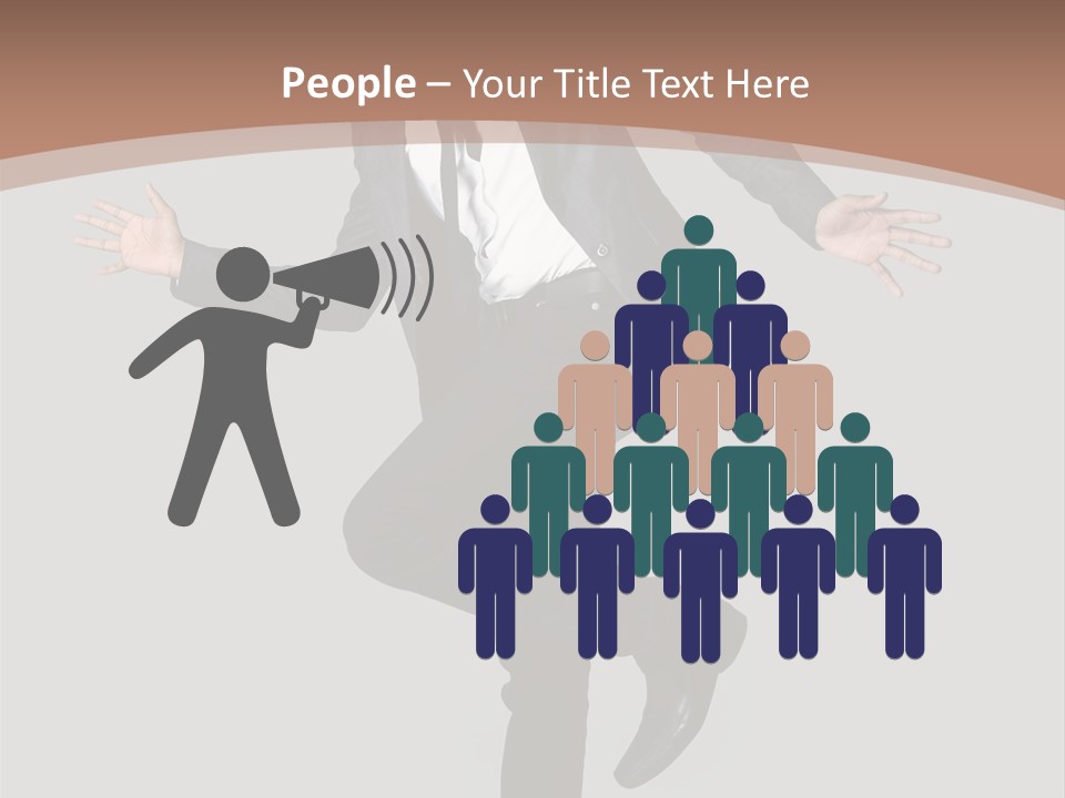 Young Masculine Business PowerPoint Template