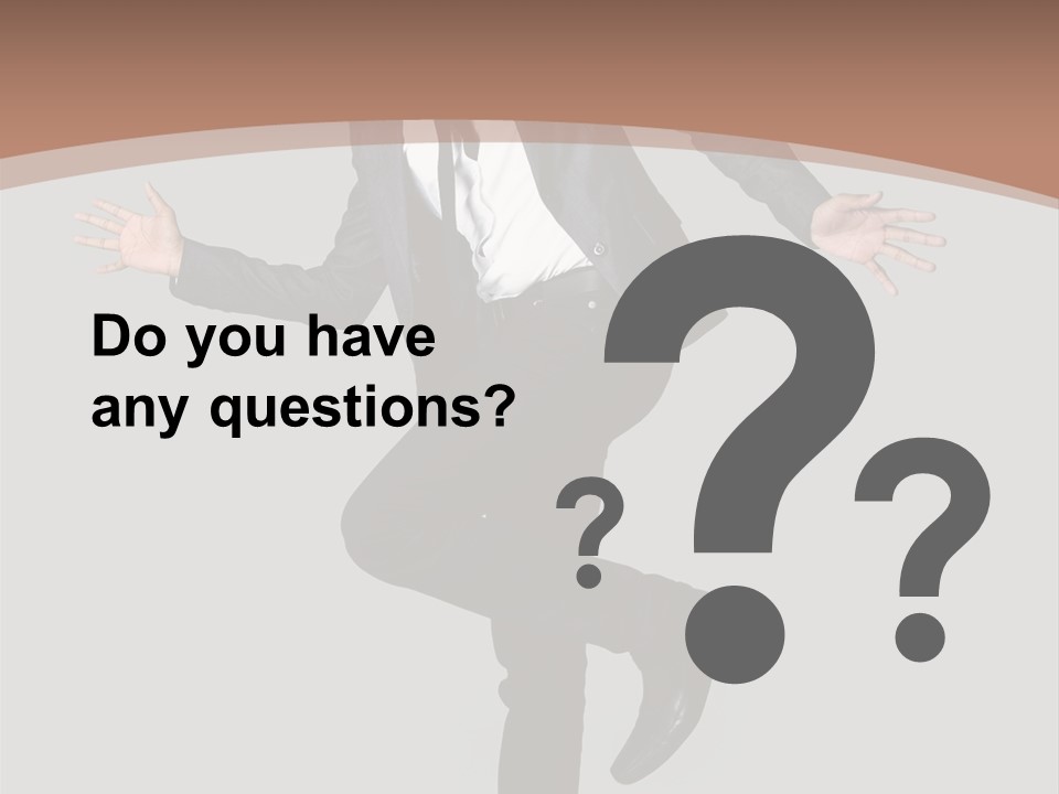 Young Masculine Business PowerPoint Template