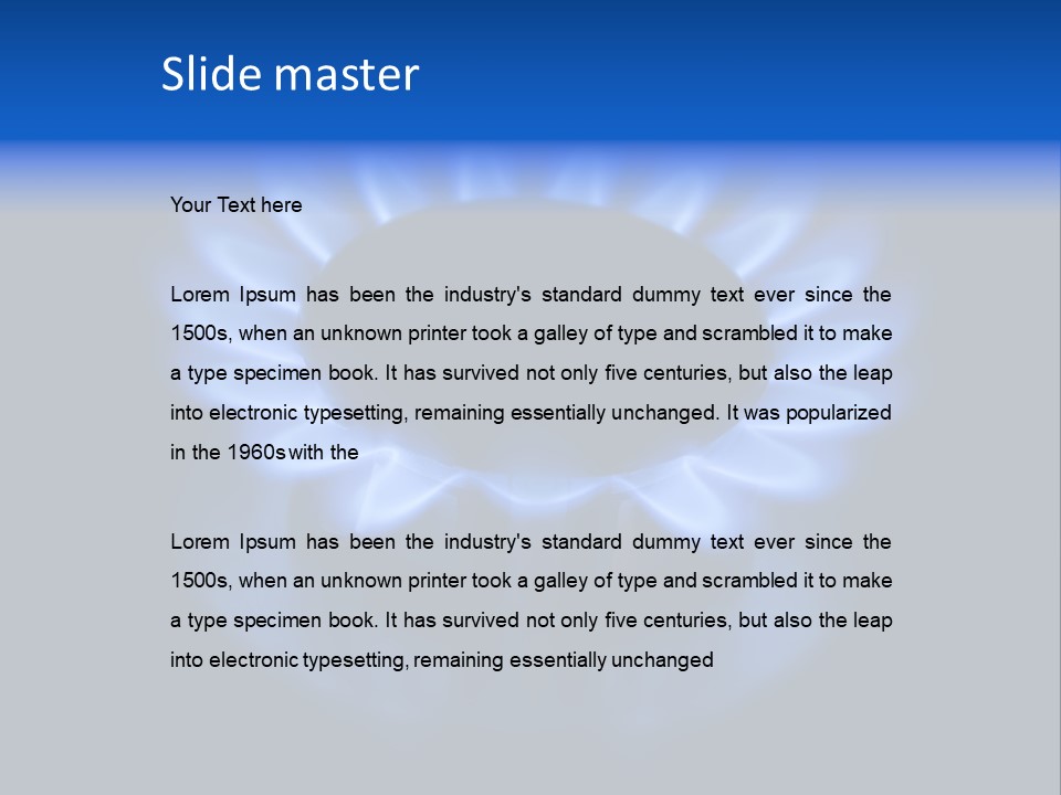 Burner Stove Kitchen PowerPoint Template