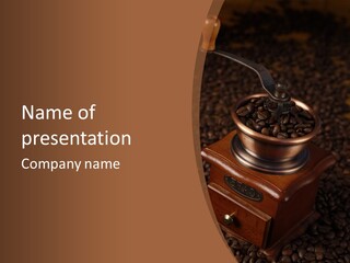 Drink Seed Shiny PowerPoint Template