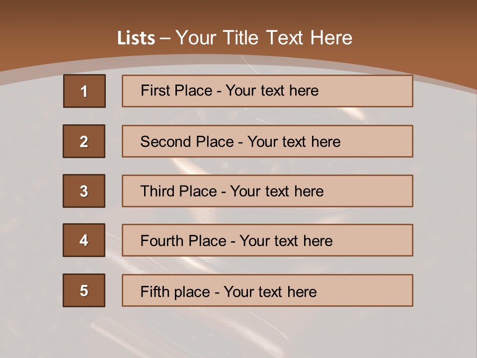 Drink Seed Shiny PowerPoint Template