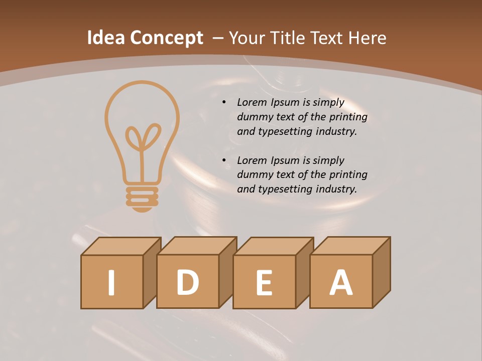 Drink Seed Shiny PowerPoint Template