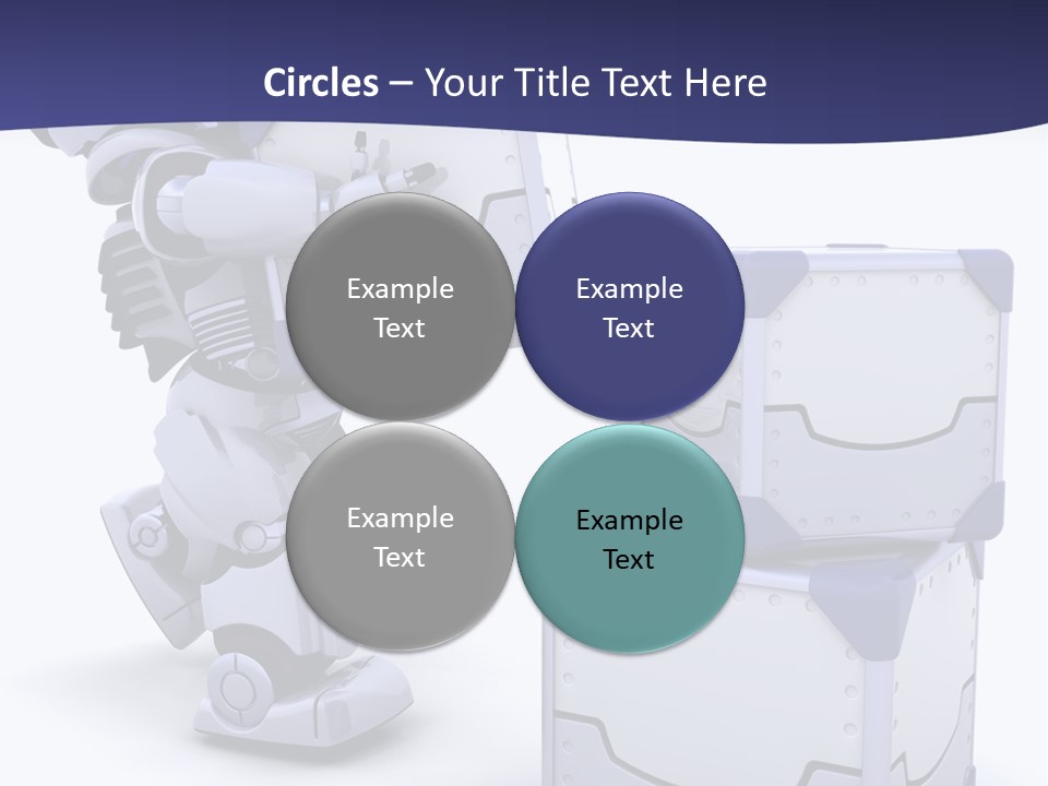 Cute Box Cardboard PowerPoint Template