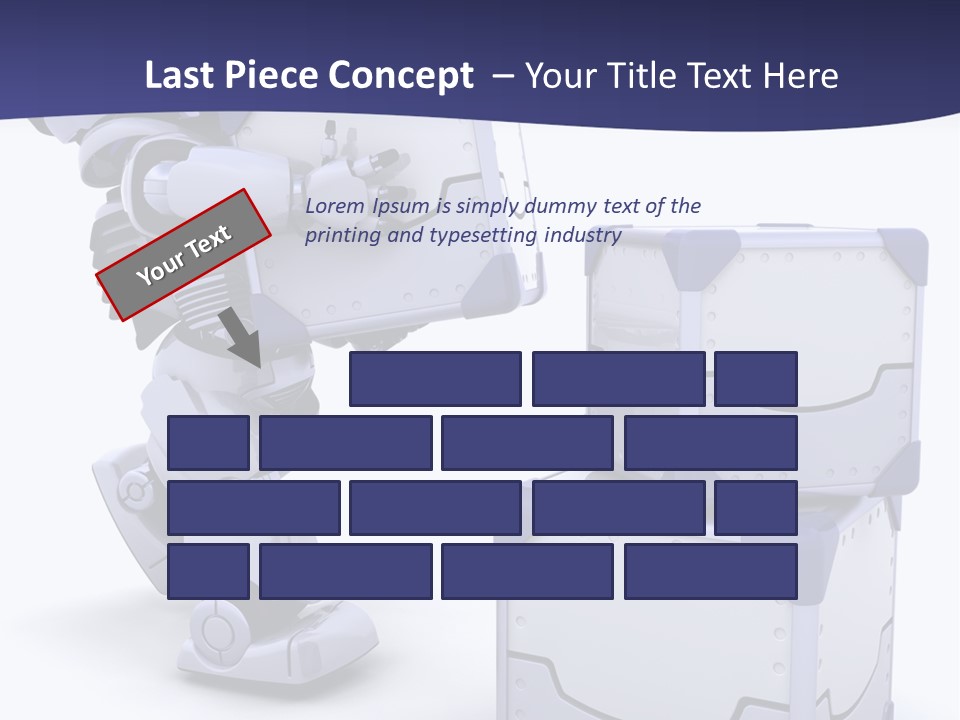 Cute Box Cardboard PowerPoint Template