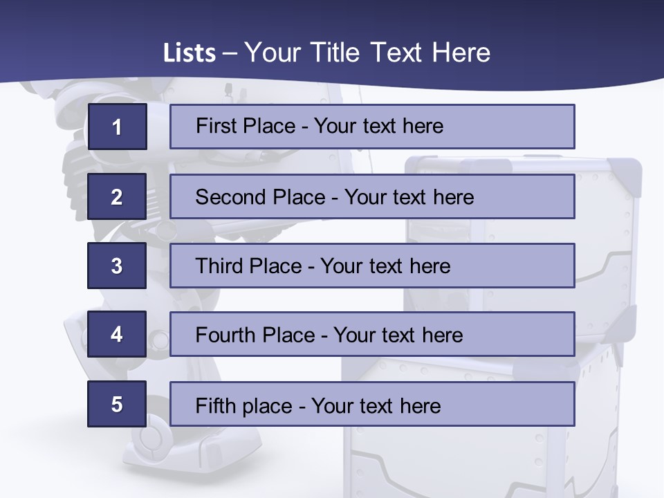 Cute Box Cardboard PowerPoint Template