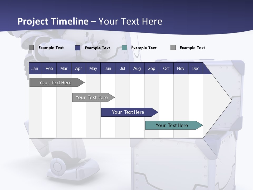 Cute Box Cardboard PowerPoint Template