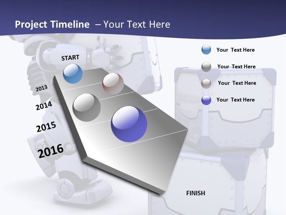 Cute Box Cardboard PowerPoint Template