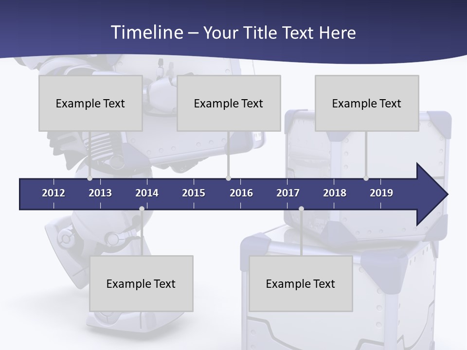 Cute Box Cardboard PowerPoint Template