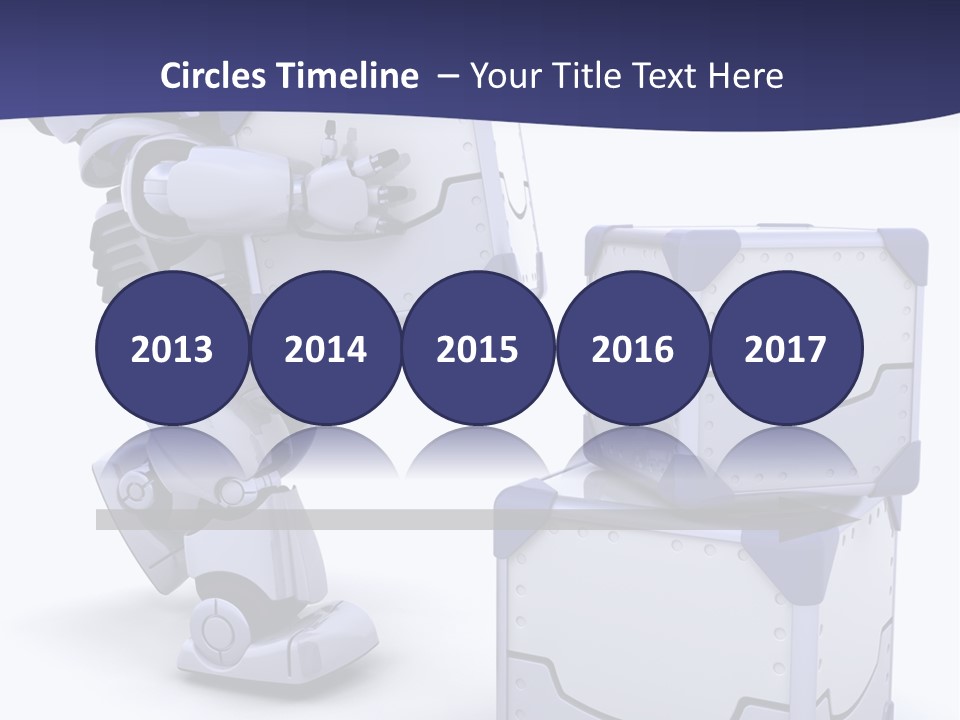 Cute Box Cardboard PowerPoint Template