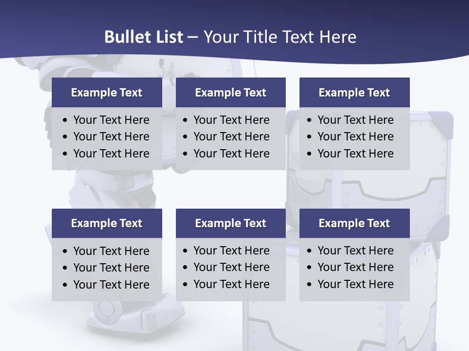 Cute Box Cardboard PowerPoint Template