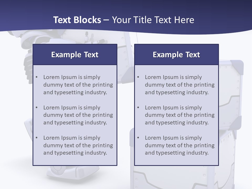Cute Box Cardboard PowerPoint Template