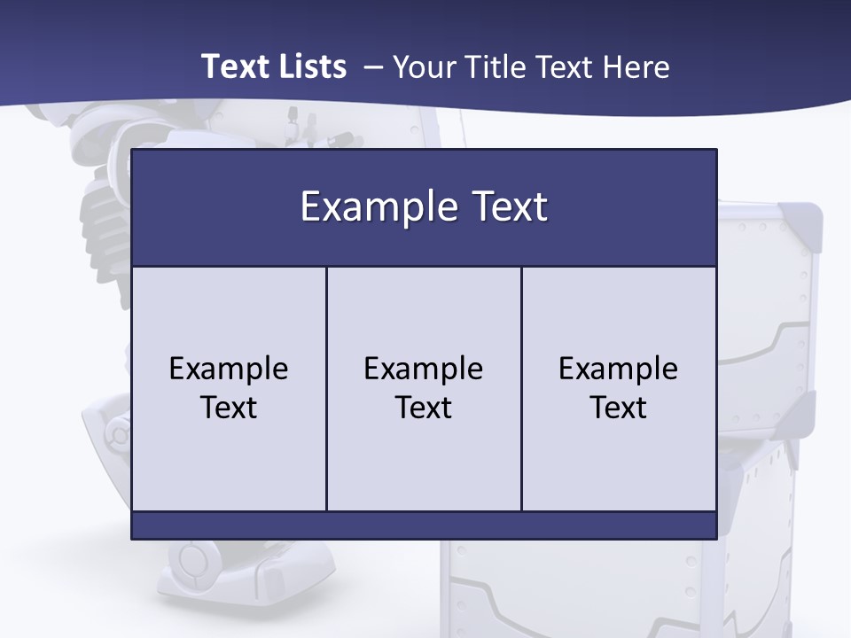 Cute Box Cardboard PowerPoint Template