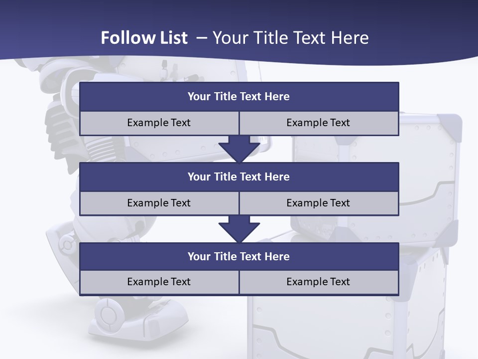 Cute Box Cardboard PowerPoint Template