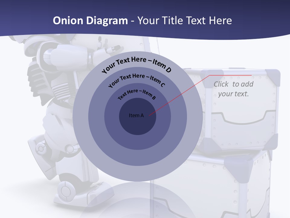 Cute Box Cardboard PowerPoint Template