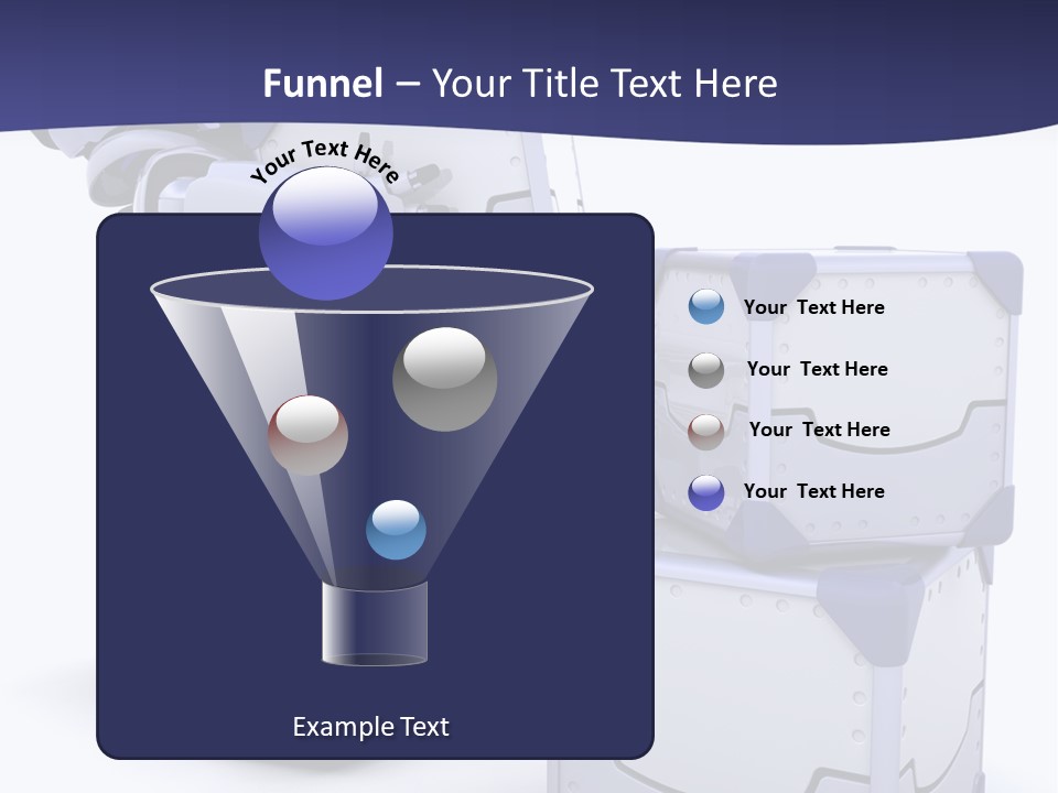 Cute Box Cardboard PowerPoint Template