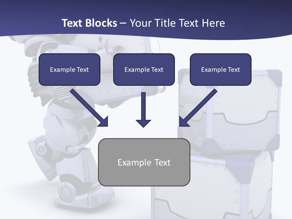 Cute Box Cardboard PowerPoint Template