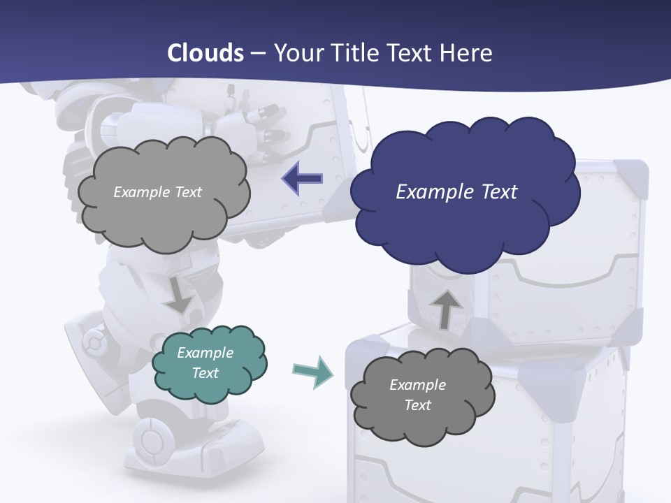 Cute Box Cardboard PowerPoint Template