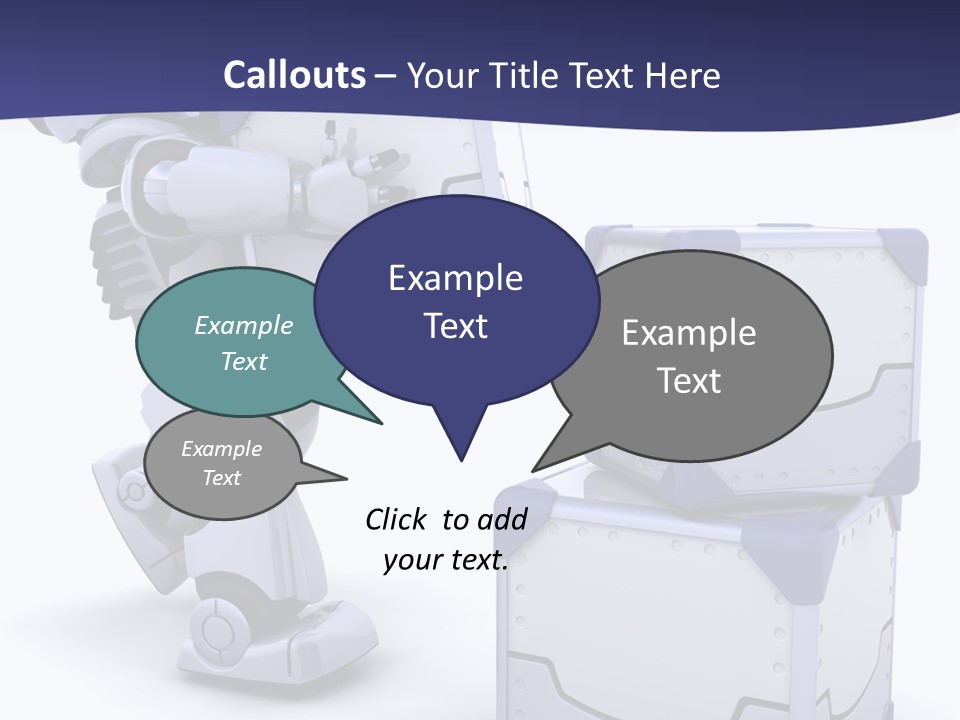 Cute Box Cardboard PowerPoint Template