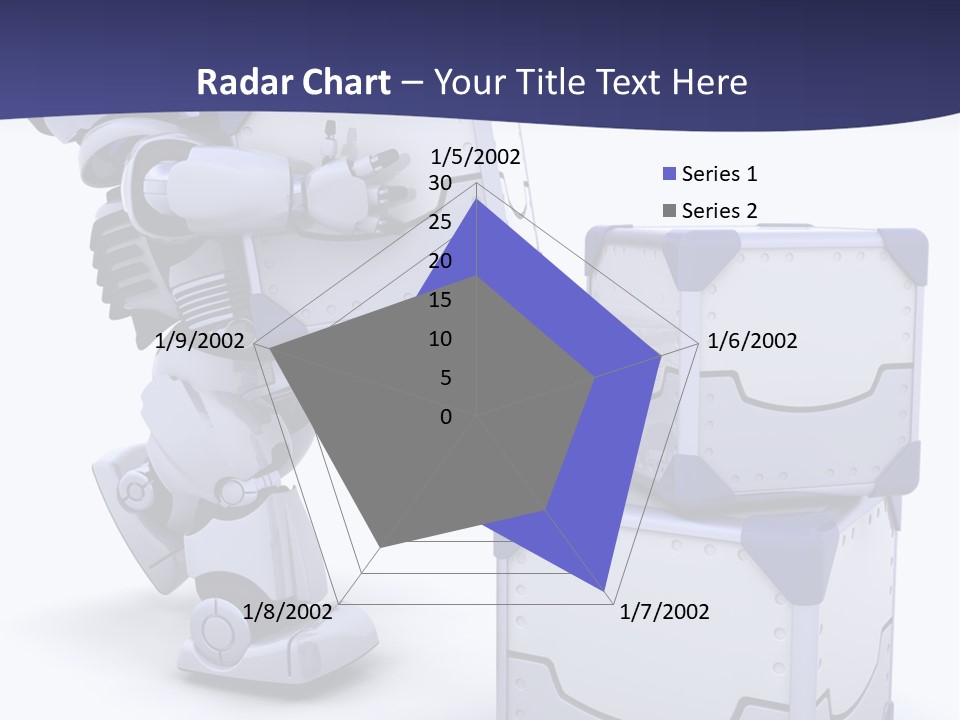 Cute Box Cardboard PowerPoint Template