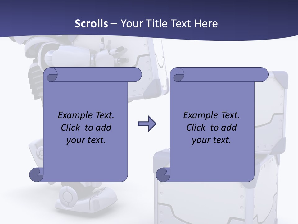Cute Box Cardboard PowerPoint Template
