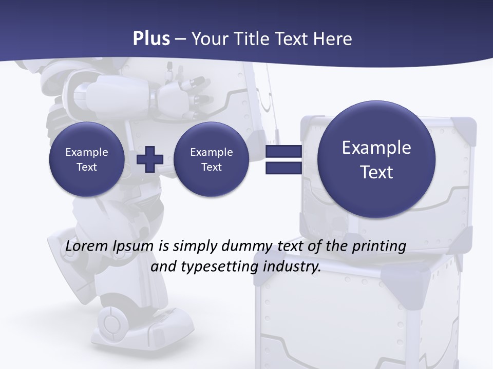 Cute Box Cardboard PowerPoint Template