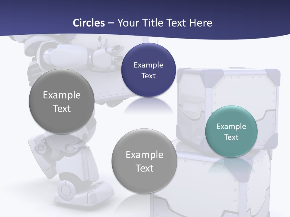 Cute Box Cardboard PowerPoint Template