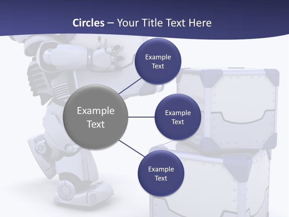 Cute Box Cardboard PowerPoint Template