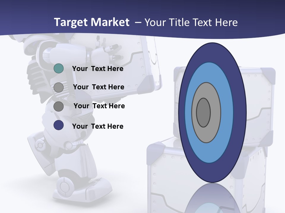 Cute Box Cardboard PowerPoint Template