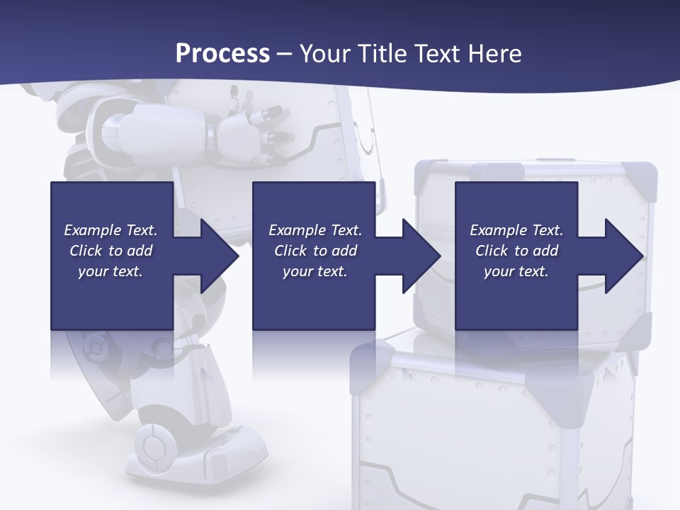Cute Box Cardboard PowerPoint Template