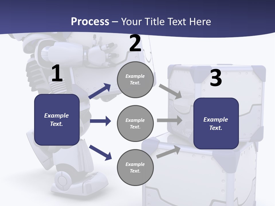 Cute Box Cardboard PowerPoint Template